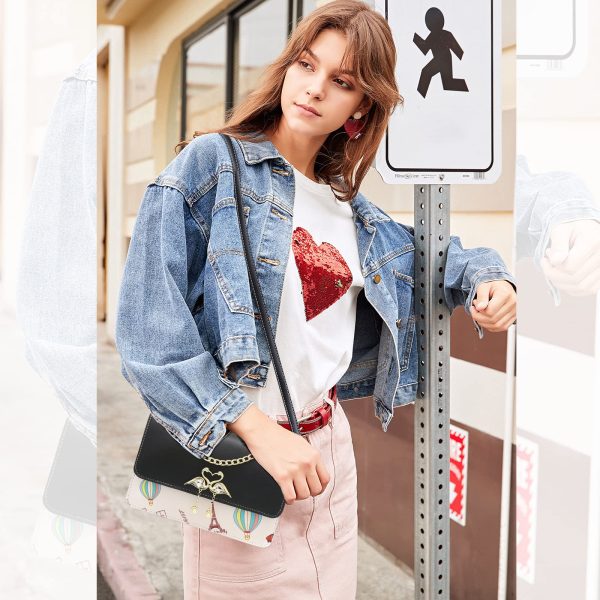 Travel Print Crossbody Bag