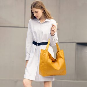 Mustard Yellow Large Loose Handbag